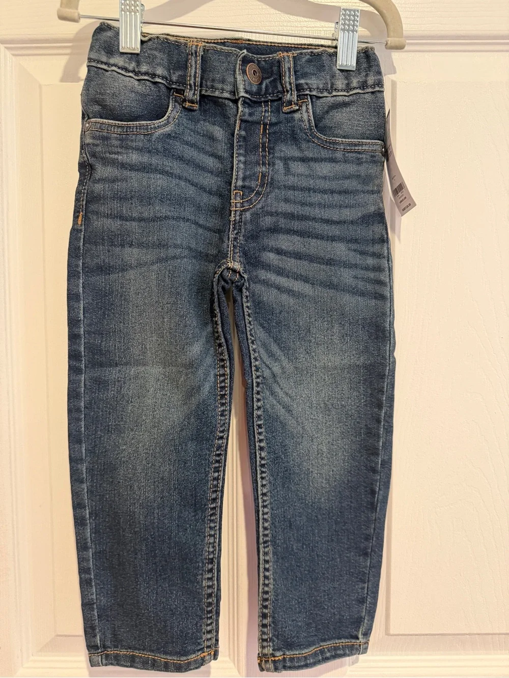 Lot of 4 OshKosh B’gosh Boys Jeans 3T Bundle Straight Classic Multiple Washes - Picture 3 of 14